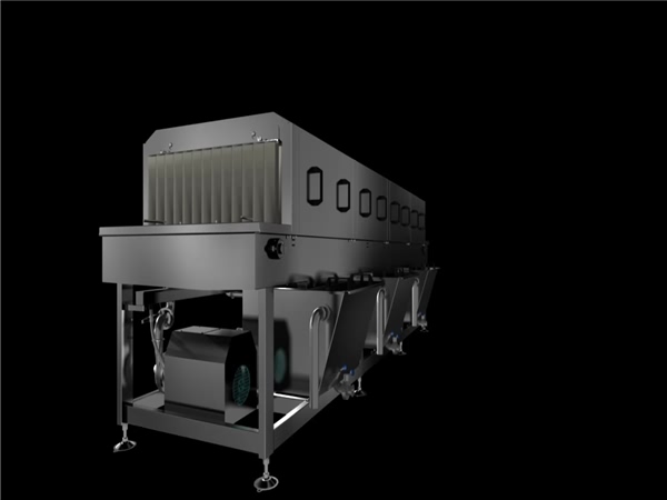 供應(yīng)洗筐機(周轉(zhuǎn)筐清洗流水線)高壓噴淋洗箱機