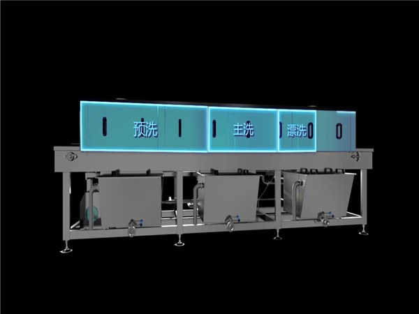 肉類周轉筐清洗機選擇環速，質量保證
