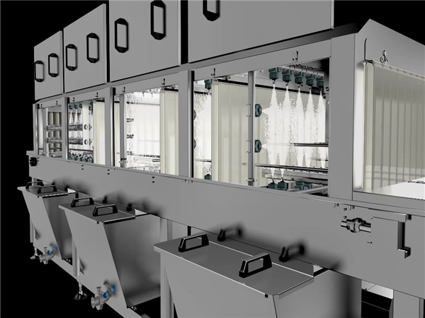 周轉箱清洗機專業周轉箱清洗機制造商，ISO認證，品質保證