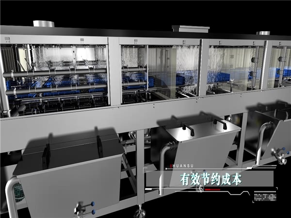 周轉箱清洗機，塑料盤筐清洗機，水果筐清洗機，價格采購