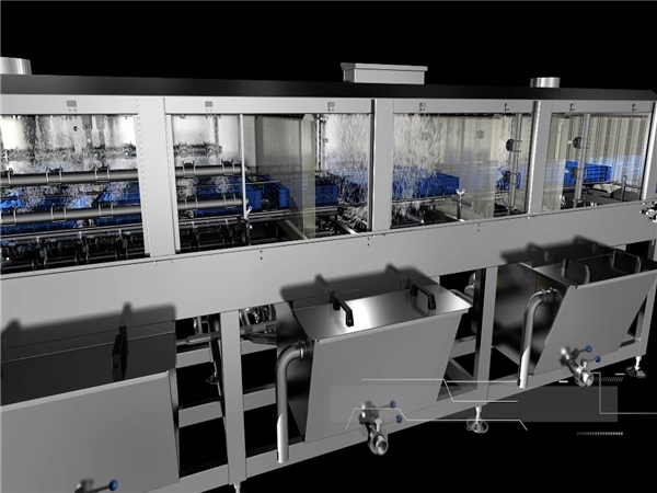 周轉(zhuǎn)箱清洗機,高壓噴淋洗筐機設(shè)備 周轉(zhuǎn)箱清洗機,高壓噴淋洗筐機設(shè)備