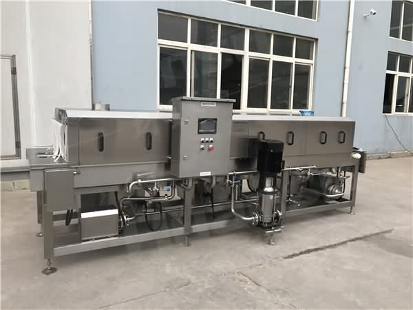 噴淋式洗箱機,環速隧道式洗箱機 衛生級生產線配套設備 噴淋式洗箱機,環速隧道式洗箱機 衛生級生產線配套設備