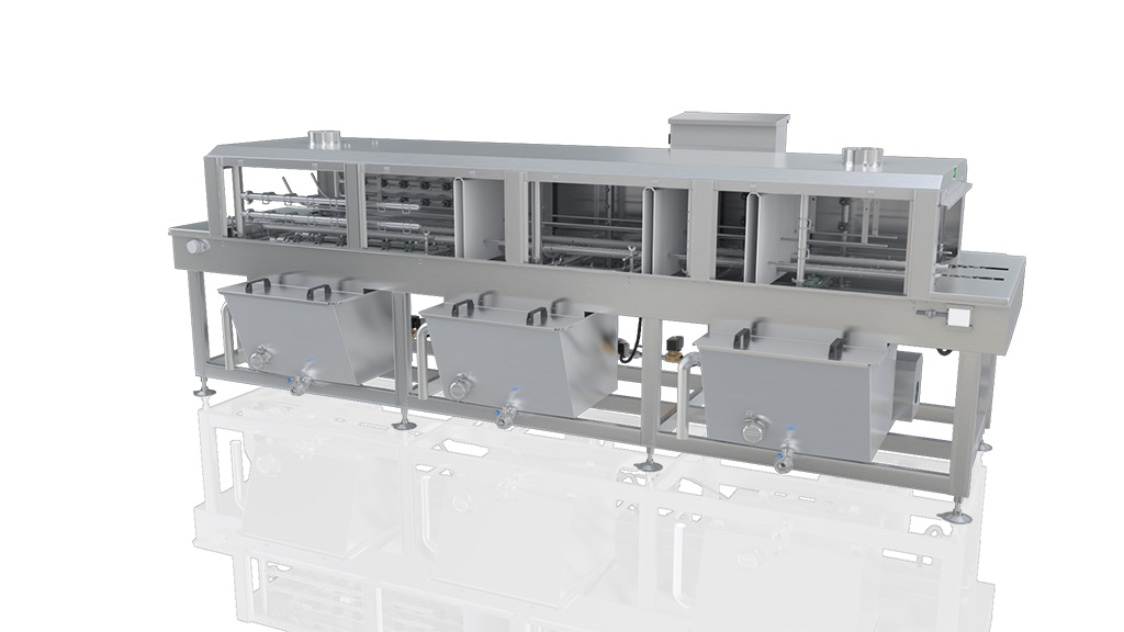 塑料洗筐機 水過濾系統,蒸汽加熱循環用水 塑料洗筐機 水過濾系統,蒸汽加熱循環用水